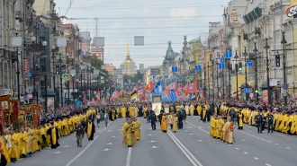 Крестный ход 12 сентября перекроет центр Петербурга