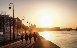 С начала марта солнце светило более 90 часов в Петербурге