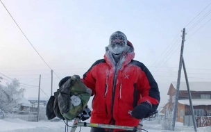 Итальянский велосипедист проедет почти 3 тысячи километров по зимней Якутии