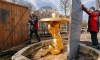 Специалисты приступили к раскрытию скульптур от хлопковой ткани в Петербурге