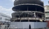 Возле "Приморской" начали сносить бывший ТЦ