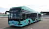 На маршруте №127 начали тестировать электробус отечественного производства "Орион" 
