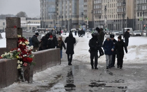 На акциях памяти Навального* задержаны более 50 петербуржцев