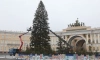 Главную новогоднюю ёлку Петербурга уберут с Дворцовой площади 24 января