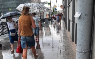 Дожди и грозы не принесут желаемой прохлады Петербургу 25 июня