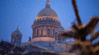 На Петербург вместе с атмосферным фронтом надвигается метель 27 января