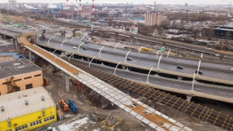 Открытие Витебской развязки запланировано на декабрь