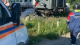 В Приозерске легковая машина столкнулась с поездом