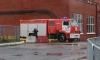 В Приморском районе пожарные тушили гараж