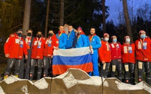 Петербургский росгвардеец победил на первом этапе Кубка Европы по бобслею