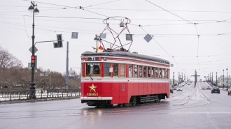 Маршрут туристического трамвая в Петербурге изменится с 23 марта