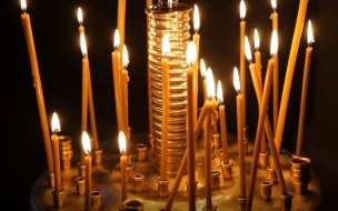 В Петербурге освятили храм колокольни Воскресенского Новодевичьего монастыря