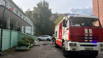 Прокуратура Петербурга организовала проверку по факту пожара в школе на проспекте Ударников