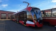 В Петербург прибыл трамвай "Витязь-М"
