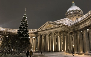 Петербург встречает Новый год без снега