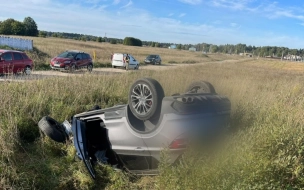 В аварии под Петербургом пострадали двое детей и мужчина