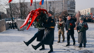 Беглов почтил память воинов-интернационалистов в день вывода советских войск из Афганистана