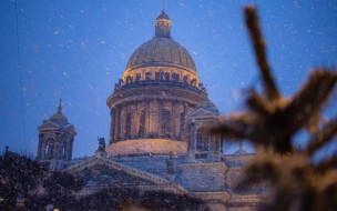 На Петербург вместе с атмосферным фронтом надвигается метель 27 января