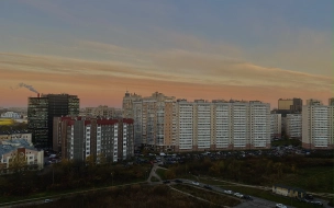 В Петербурге в октябре среднемесячная температура воздуха  достигла +8,1 градуса