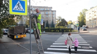 В Петербурге в 2024 году появятся почти 80 новых нерегулируемых пешеходных переходов