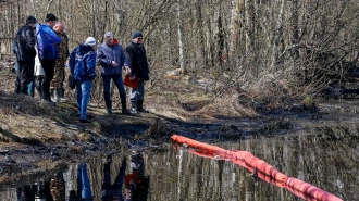 В Выборге продолжат очищать бухту Радуга