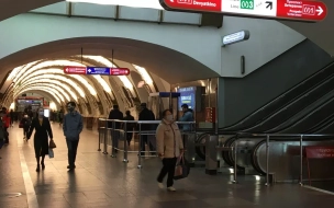 Из-за COVID-19 пассажиропоток в петербургском метро снизился на 21%