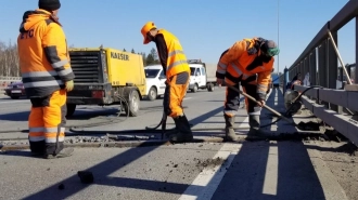 Новые ограничения движения вводятся на Пискарёвском путепроводе с 6 августа