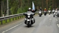 Патриотический мотопробег фестиваля "Baltic Rally" ...