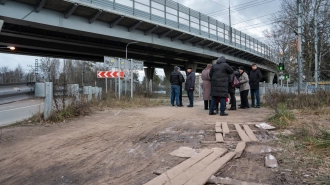 В Приморском районе к 2023 году благоустроят территорию под Поклонногорским путепроводом