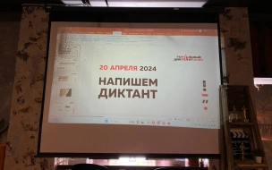 "Тотальный диктант" написали более 10 тыс. петербуржцев