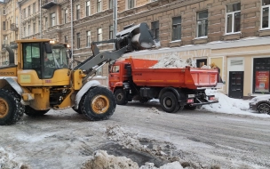 За месяц с петербургских улиц собрали более 988 тысяч кубометров снега