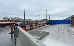 Ремонт на вантовом мосту в Петербурге завершили раньше времени