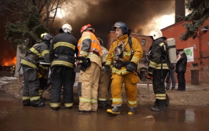 СМИ: Пожар на "Невской мануфактуре" мог начаться из-за поджога