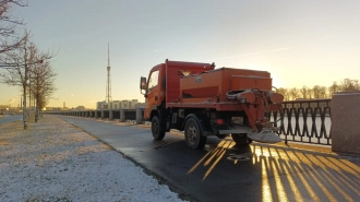 Петербург пережил первую настоящую зимнюю неделю