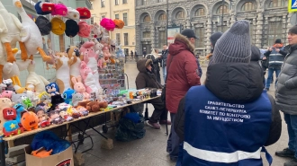 В пяти районах Петербурга ликвидировали 20 точек незаконной уличной торговли