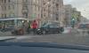 Еще одна авария с участием такси произошла на пересечении проспекта Стачек и улицы Зайцева 