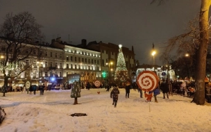 В Новый год Петербург посетили более 1 млн туристов   