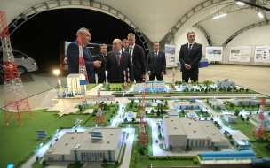 Путин осмотрел командный пункт и стартовый комплекс "Ангара" на космодроме "Восточный"
