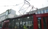 Движение ряда автобусов и троллейбусов приостанавливали в центре Петербурга