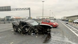 Стало известно, что в ДТП на КАД Петербурга пострадала беременная женщина