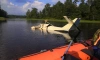 Стало известно о состоянии пилота гидроплана, упавшего в озеро Вуокса