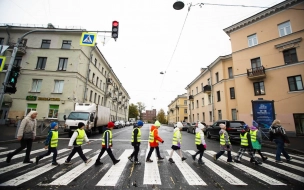 В двух районах Петербурга установили новые светофорные объекты