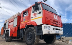 За минувшие сутки во время пожаров в Петербурге пострадали шестеро