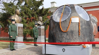 В Петропавловской крепости появился  космический экспонат