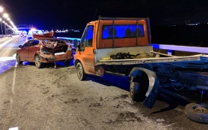 В ДТП на петербургской дамбе пострадали три человека