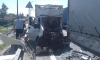 На Московском шоссе в Рябово столкнулись два грузовика