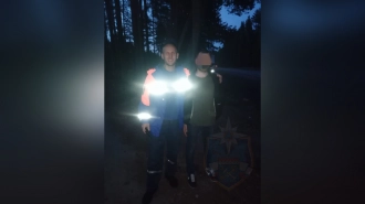 Спасатели Ленобласти успешно нашли заблудившегося мужчину в лесу около посёлка Кутузовское