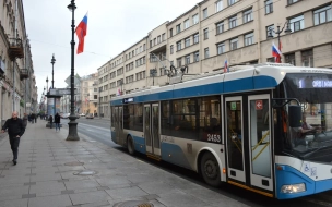 В центре города временно приостановили движение троллейбусов