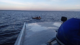 Спасатели Новой Ладоги оперативно спасли мужчину в устье реки Волхов