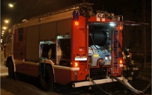 Спасатели эвакуировали 12 человек во время пожара в жилом доме на улице Миронова